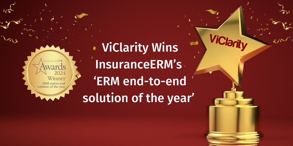 ViClarity win InsuranceERM Enterprise Risk Management e